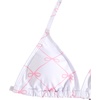 image:imageRoseSeek Girls 2 Piece Graphic Starfish Bathing Suit Halter Triangle Swimsuit Cute Beachwear Bikini SetsPlaid Pink