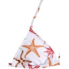 image:imageRoseSeek Girls 2 Piece Graphic Starfish Bathing Suit Halter Triangle Swimsuit Cute Beachwear Bikini SetsStarfish Multicolor