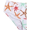 image:imageRoseSeek Girls 2 Piece Graphic Starfish Bathing Suit Halter Triangle Swimsuit Cute Beachwear Bikini SetsStarfish Multicolor