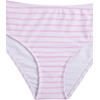 image:imageRoseSeek Girls 2 Piece Graphic Starfish Bathing Suit Halter Triangle Swimsuit Cute Beachwear Bikini SetsStripes Pink