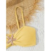 image:imageRoseSeek Girls 2 Piece Padded Bathing Suit Wireless Starfish Swimsuit Spaghetti Strap Vacation Beachwear SetMustard Yellow