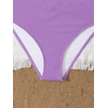 image:imageRoseSeek Girls 2 Piece Padded Bathing Suit Wireless Starfish Swimsuit Spaghetti Strap Vacation Beachwear SetPurple