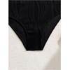 image:imageRoseSeek Girls 2 Piece Starfish Swimsuit Padded Bathing Suit Textured Spaghetti Strap Bikini SwimsuitBlack