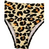 image:imageRoseSeek Girls 2 Piece Striped Bowknot Swimsuit Set Wireless Cute Bathing Suit Summer Beachwear Bikini SetsBlack and Cheetah
