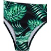 image:imageRoseSeek Girls 2 Piece Striped Bowknot Swimsuit Set Wireless Cute Bathing Suit Summer Beachwear Bikini SetsBlack and Green