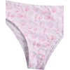 image:imageRoseSeek Girls 2 Piece Striped Bowknot Swimsuit Set Wireless Cute Bathing Suit Summer Beachwear Bikini SetsBright Pink
