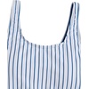 image:imageRoseSeek Girls 2 Piece Striped Bowknot Swimsuit Set Wireless Cute Bathing Suit Summer Beachwear Bikini SetsDeep Blue White