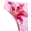 image:imageRoseSeek Girls 2 Piece Striped Bowknot Swimsuit Set Wireless Cute Bathing Suit Summer Beachwear Bikini SetsFloral Light Pink
