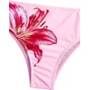 image:imageRoseSeek Girls 2 Piece Striped Bowknot Swimsuit Set Wireless Cute Bathing Suit Summer Beachwear Bikini SetsFloral Light Pink