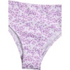 image:imageRoseSeek Girls 2 Piece Striped Bowknot Swimsuit Set Wireless Cute Bathing Suit Summer Beachwear Bikini SetsMauve Purple