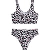 image:imageRoseSeek Girls 2 Piece Striped Bowknot Swimsuit Set Wireless Cute Bathing Suit Summer Beachwear Bikini SetsMulticolor Cheetah