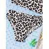 image:imageRoseSeek Girls 2 Piece Striped Bowknot Swimsuit Set Wireless Cute Bathing Suit Summer Beachwear Bikini SetsMulticolor Leopard