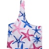 image:imageRoseSeek Girls 2 Piece Striped Bowknot Swimsuit Set Wireless Cute Bathing Suit Summer Beachwear Bikini SetsMulticolor Star White