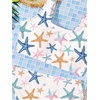 image:imageRoseSeek Girls 2 Piece Striped Bowknot Swimsuit Set Wireless Cute Bathing Suit Summer Beachwear Bikini SetsStarfish White
