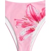 image:imageRoseSeek Girls 2 Piece Swimsuits Floral Gingham Halter Triangle Wireless Bikini Bathing SuitPink