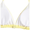 image:imageRoseSeek Girls 2 Piece Swimsuits Floral Gingham Halter Triangle Wireless Bikini Bathing SuitYellow