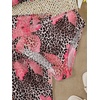 image:imageRoseSeek Girls 3 Piece Bikini Set with Beach Skirt Floral Leopard ORing Padded Swimsuit for Teen GirlsBrown and Pink