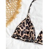image:imageRoseSeek Girls 3 Piece Swimsuits Floral High Waisted Bikini Bathing Suit with Mesh Coverups SkirtBrown