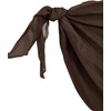 image:imageRoseSeek Girls 3 Piece Swimsuits Floral High Waisted Bikini Bathing Suit with Mesh Coverups SkirtDots Brown