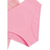 image:imageRoseSeek Girls 3 Piece Swimsuits Floral High Waisted Bikini Bathing Suit with Mesh Coverups SkirtDusty Pink