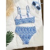 image:imageRoseSeek Girls Ditsy Floral Bikini Set Spaghetti Strap Smocked Bathing Suit Two Piece SwimsuitMulticolor