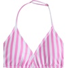 image:imageRoseSeek Girls Floral Halter Swimsuit High Waisted Triangle Boho 2 Piece Bikini Bathing Suit SwimwearWatermelon Pink