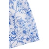 image:imageRoseSeek Girls Floral Print Summer Dress Bowknot Ruched Bust A Line Cami Dress High Waist Ruffle Hem Cute Sun DressesBlue and White