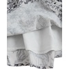 image:imageRoseSeek Girls Floral Print Summer Dress Bowknot Ruched Bust A Line Cami Dress High Waist Ruffle Hem Cute Sun DressesWhite Black Floral
