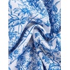 image:imageRoseSeek Girls Floral Summer Dress Layer Ruffle Sweetheart Neck Short Puff Sleeve A Line Casual DressBlue and White