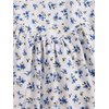 image:imageRoseSeek Girls Floral Summer Dress Layer Ruffle Sweetheart Neck Short Puff Sleeve A Line Casual DressFloral Blue and White