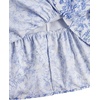 image:imageRoseSeek Girls Floral Summer Dress Ruffle Shirred High Waist Ruched Sweetheart A Line Spring DressFloral Blue White