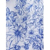 image:imageRoseSeek Girls Floral Summer Dress Ruffle Shirred High Waist Ruched Sweetheart A Line Spring DressFloral Blue White