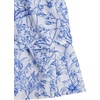 image:imageRoseSeek Girls Floral Summer Dress Ruffle Shirred High Waist Ruched Sweetheart A Line Spring DressFloral Blue White