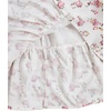 image:imageRoseSeek Girls Floral Summer Dress Ruffle Shirred High Waist Ruched Sweetheart A Line Spring DressPink and White