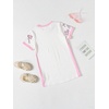 image:imageRoseSeek Girls Striped Number Graphic T Shirt Dress Short Sleeve Crewneck Summer A Line Jersey Mini DressMulticolor Print