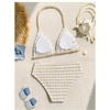 image:imageRoseSeek Girls Tie Dye Smocked 2 Piece Swimwear Sets Backless Halter Bikini Cute Brief Bathing SuitApricot