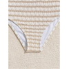 image:imageRoseSeek Girls Tie Dye Smocked 2 Piece Swimwear Sets Backless Halter Bikini Cute Brief Bathing SuitApricot