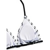 image:imageRoseSeek Girls Tie Dye Smocked 2 Piece Swimwear Sets Backless Halter Bikini Cute Brief Bathing SuitBlack Striped
