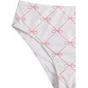 image:imageRoseSeek Girls Tie Dye Smocked 2 Piece Swimwear Sets Backless Halter Bikini Cute Brief Bathing SuitBow Pink
