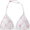 image:imageRoseSeek Girls Tie Dye Smocked 2 Piece Swimwear Sets Backless Halter Bikini Cute Brief Bathing SuitBow Pink