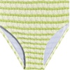 image:imageRoseSeek Girls Tie Dye Smocked 2 Piece Swimwear Sets Backless Halter Bikini Cute Brief Bathing SuitGreen Striped
