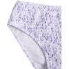 image:imageRoseSeek Girls Tie Dye Smocked 2 Piece Swimwear Sets Backless Halter Bikini Cute Brief Bathing SuitMauve Purple