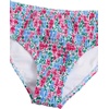 image:imageRoseSeek Girls Tie Dye Smocked 2 Piece Swimwear Sets Backless Halter Bikini Cute Brief Bathing SuitMulticolor Red