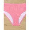 image:imageRoseSeek Girls Tie Dye Smocked 2 Piece Swimwear Sets Backless Halter Bikini Cute Brief Bathing SuitWatermelon Pink