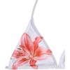 image:imageRoseSeek Girls Tie Dye Smocked 2 Piece Swimwear Sets Backless Halter Bikini Cute Brief Bathing SuitWhite and Red