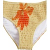 image:imageRoseSeek Girls Tie Dye Smocked 2 Piece Swimwear Sets Backless Halter Bikini Cute Brief Bathing SuitYellow