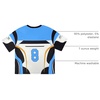 image:imageRoseSeek Jersey Shirts for Women Graphic Color Block Racing T Shirt Short Sleeve Crewneck Football Jerseys TShirtBlue and White