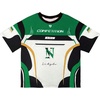 image:imageRoseSeek Jersey Shirts for Women Graphic Color Block Racing T Shirt Short Sleeve Crewneck Football Jerseys TShirtGreen and White