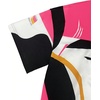 image:imageRoseSeek Jersey Shirts for Women Graphic Color Block Racing T Shirt Short Sleeve Crewneck Football Jerseys TShirtHot Pink