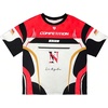 image:imageRoseSeek Jersey Shirts for Women Graphic Color Block Racing T Shirt Short Sleeve Crewneck Football Jerseys TShirtRed and White